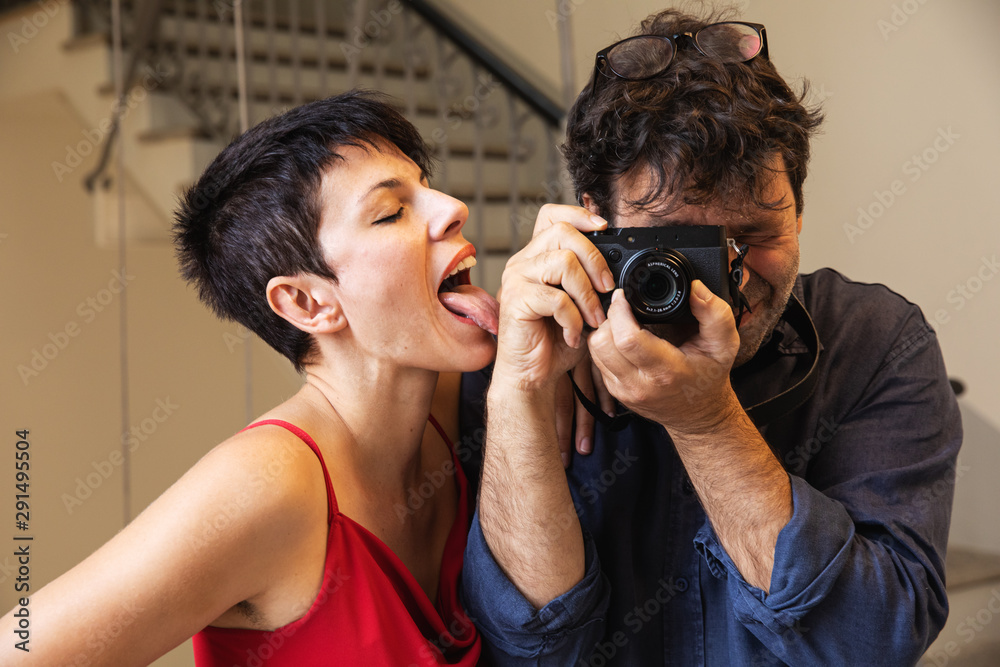 chris brodersen add hairy licking photo