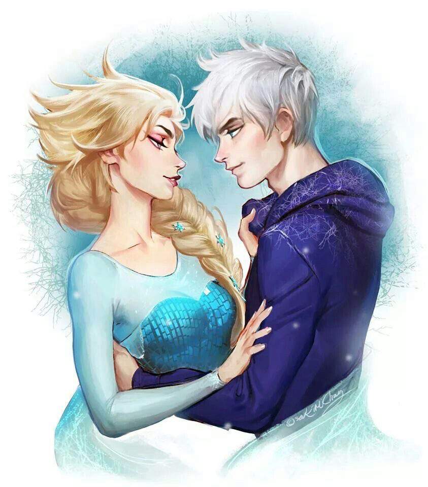 brian galinato add elsa and jack frost kissing photo