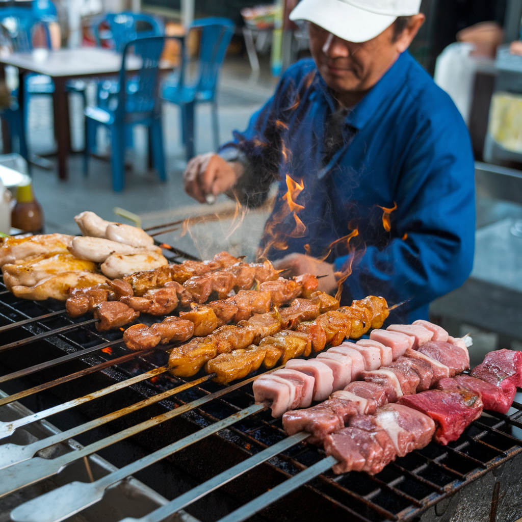 chad larson add asia street meat photo