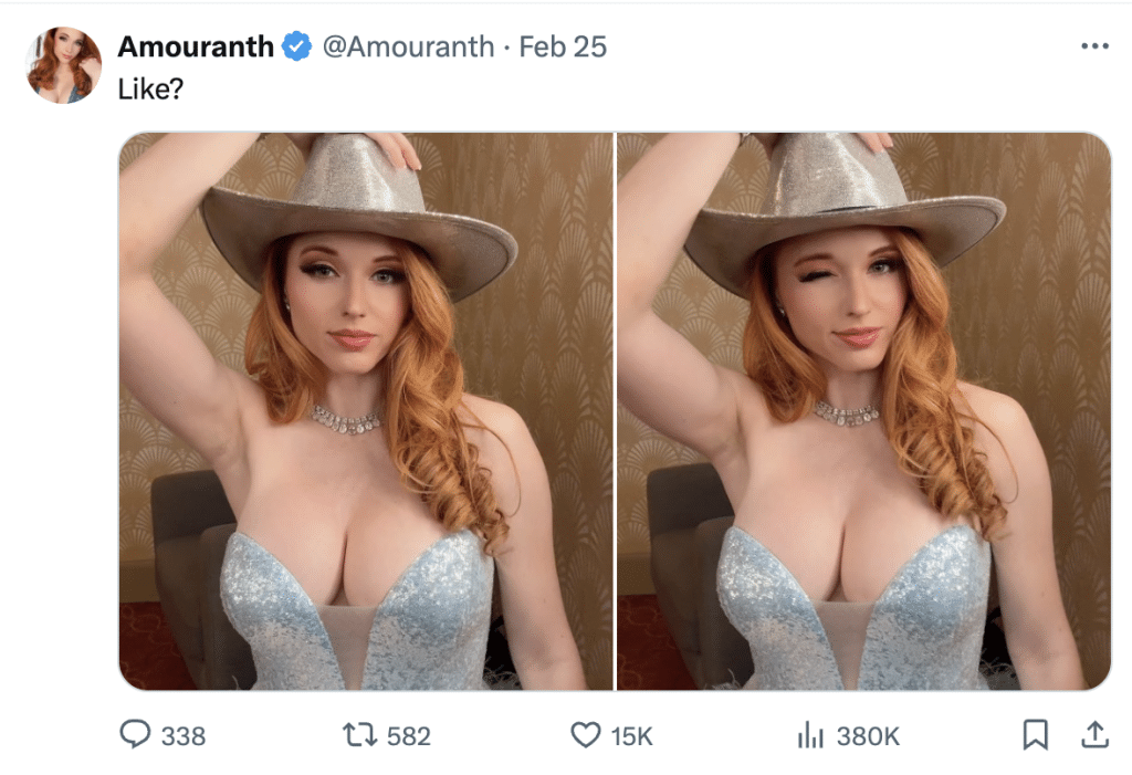 bobby thistle add amouranth nipple photo