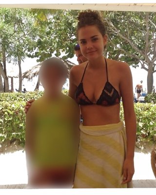 demetrius wells add maia mitchell bikini photo