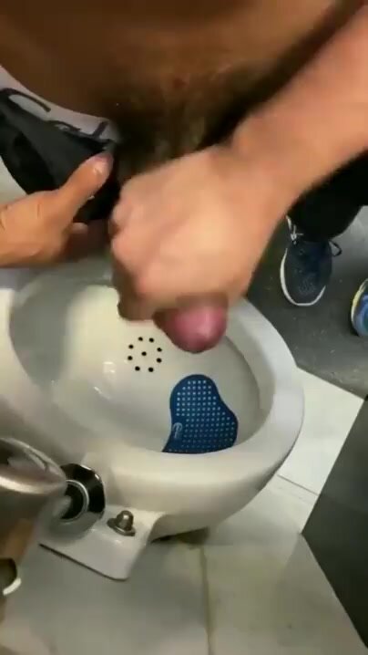 calvin wears add urinal handjob image