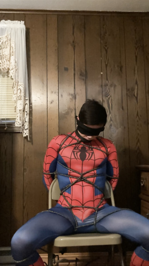 andrew ambrose add spider man bondage photo