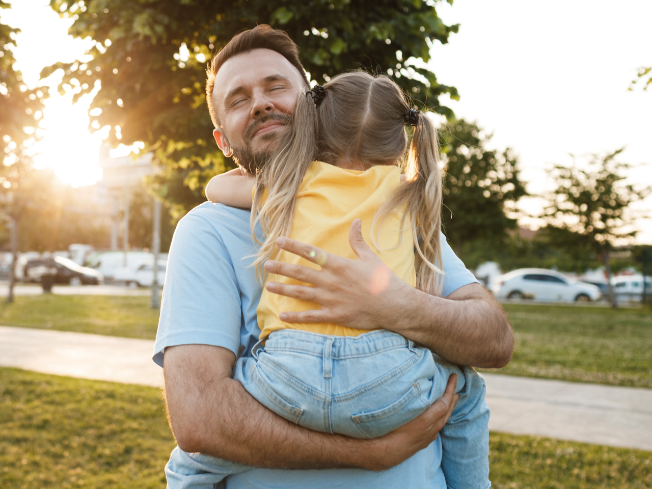 derek alonzi add dad and daughter almost caught photo