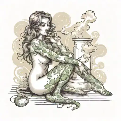 david castor add naked women smoking weed image