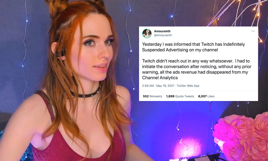 akash dugad add amouranth nipple photo