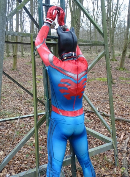 colby fuller add spider man bondage photo