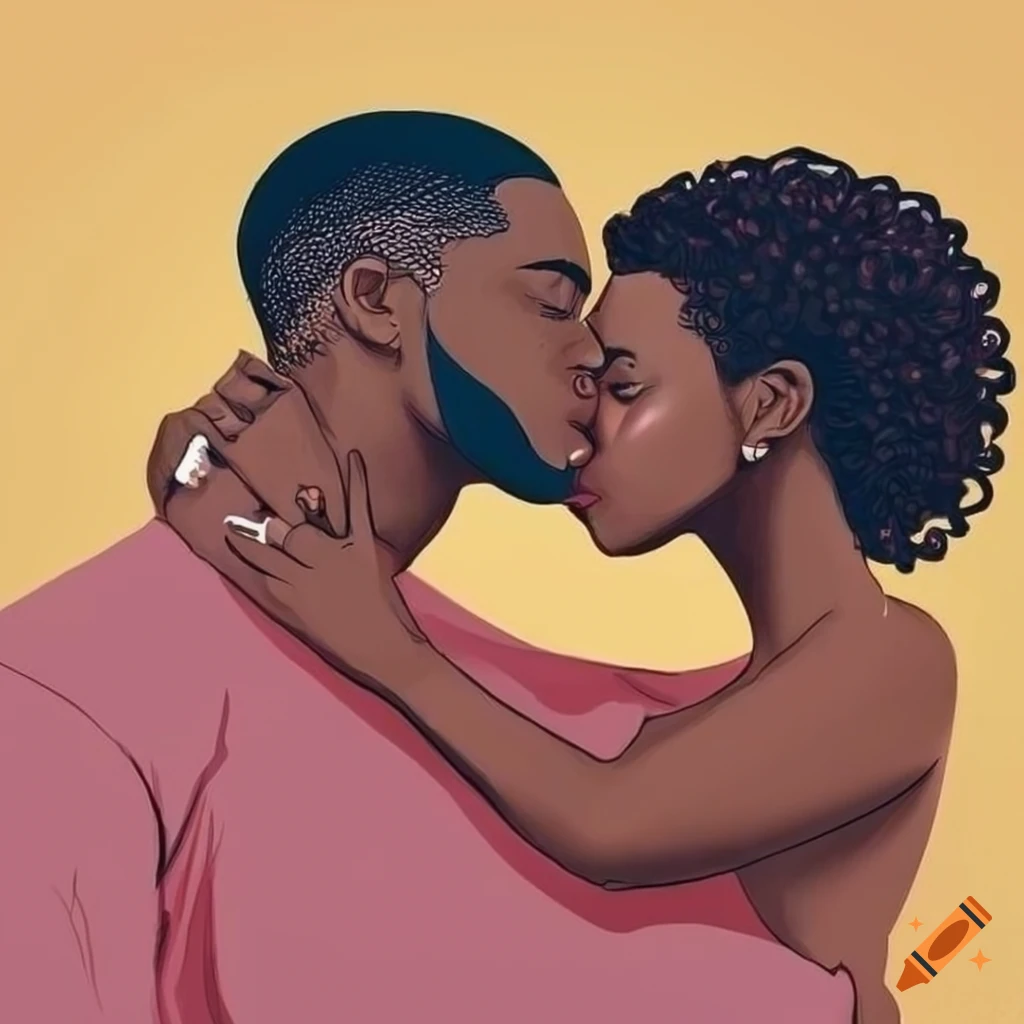 diane m murphy add black couples kissing photo