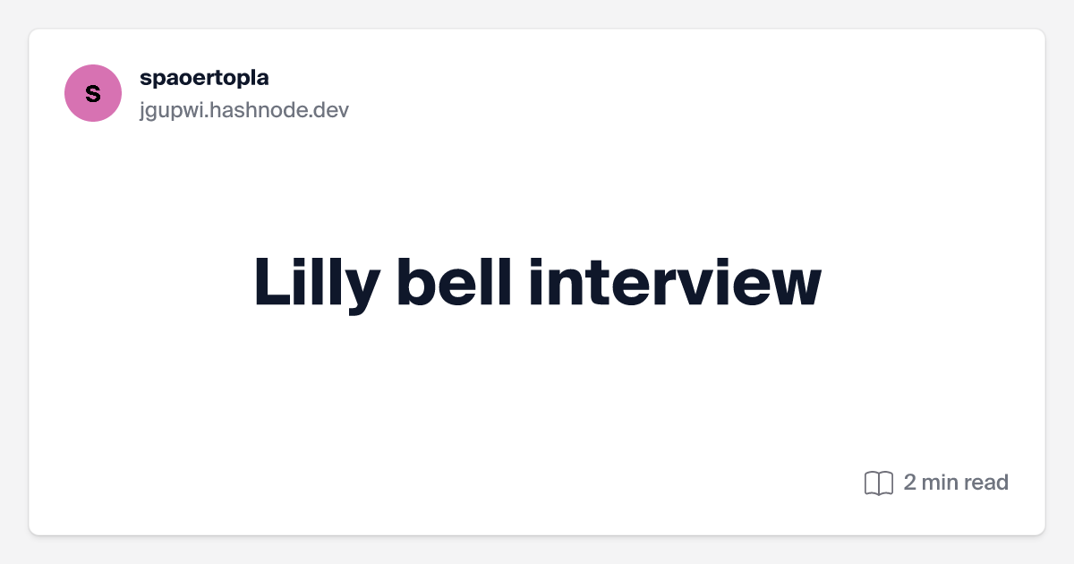 chris cappuccio add lilly bell interview photo