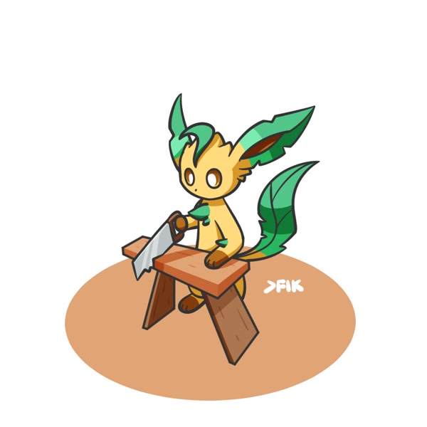 david spain add anthro leafeon photo