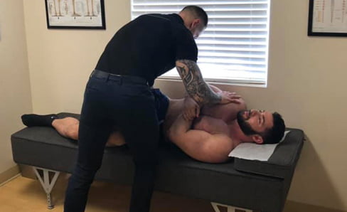 dee langford add naked chiro photo