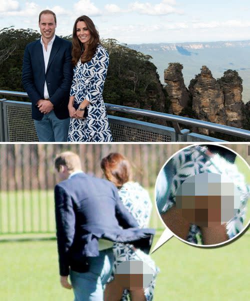 daniel chada add kate middleton up skirt photo