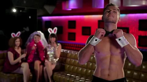 clinton bland add male stripper video image