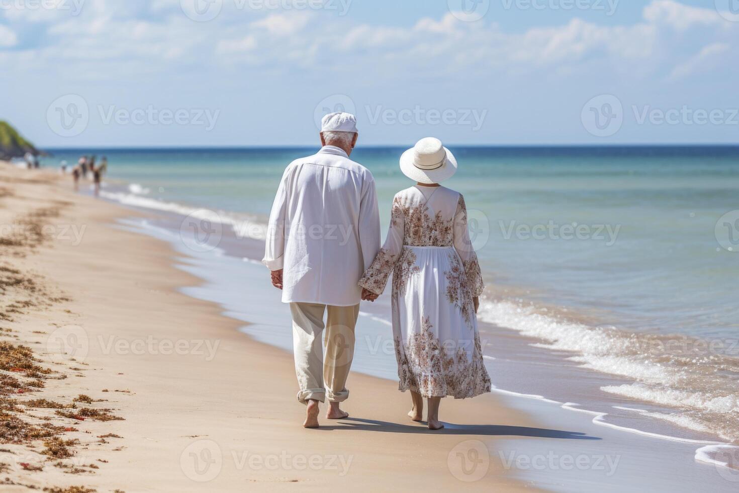 carlos arce add mature couple beach image