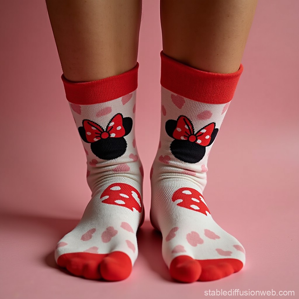 blake linebaugh add minnie mouse feet photo