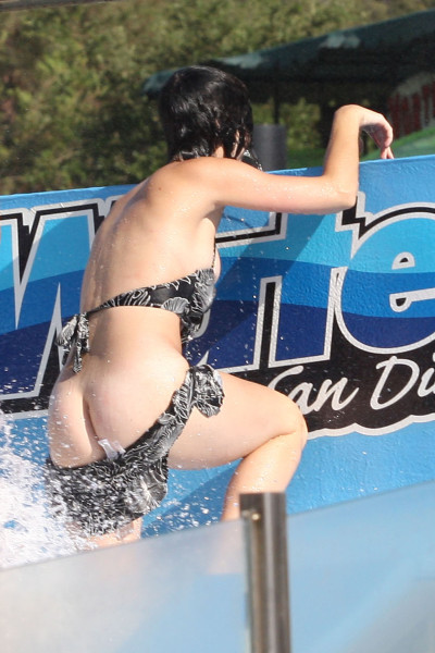 adam freund add nipple slip at water park photo