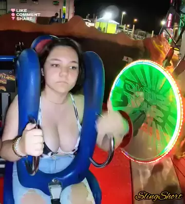 becky sarinana add nipple slip at water park photo