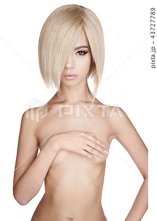 brooke schumacher add short hair blonde nude image